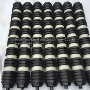 Rubber Disc Return Roller Idler Rodillos thumbnail-1