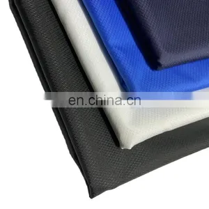 240T W/R Poly Diamond Ripstop Pongee With Milky PU Coated Polyester Windbreaker Jacket Fabric for Spring Windbreaker thumbnail-1