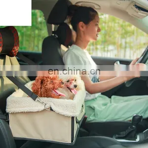 Winter Pet Portable Lamb Hair Car Bag Cat Dog Nest Foldable Open Wash Warm Car With Out Cage thumbnail-1