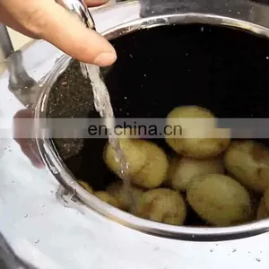 Automatic Cassava Potato Skin Peeling Slicing And Cutting Processing Machine thumbnail-1