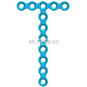 Factory Supply Mini Titanium Plate T-shaped Maxillofacial Plate thumbnail-2