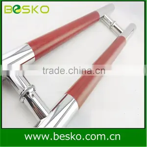 New Design Exterior Pull Door Handles Glass Door Wooden Handle Quality Choice thumbnail-1