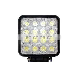 1Pc Japan Led Light Tube 18W Led Grow Light Bar 4 Inch 48W Square Flood Work Fog Truck Driving Boat Lighting thumbnail-4