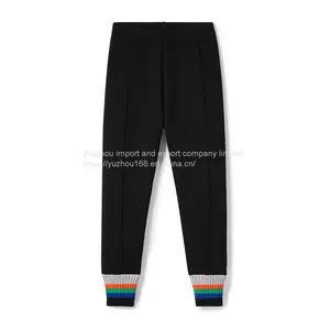 Girls' Leggings Winter 2021 New Big Kids Rainbow Double Sided Fleece Pants for Kids thumbnail-2
