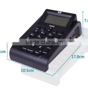 Professional Call Center Communication Dial Pad Headset Telephone With Rj11 Plug Cable thumbnail-4