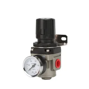 AR2000-02 Pneumatic Air Compressor Pressure Regulator Valve With a 1/4 Inch Port thumbnail-1