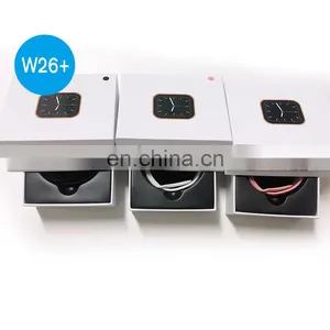 2022 W26+ Smart Watch W26 Plus Serie 6 With Bt Calling Waterproof Blood Pressure W26 Plus Smart Watch thumbnail-1