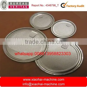 Safe Rim Aluminum Easy Open Lid Making Machine For Beverage Pop Can , Tinplate Ends for 502# 401# 307# 300# thumbnail-1