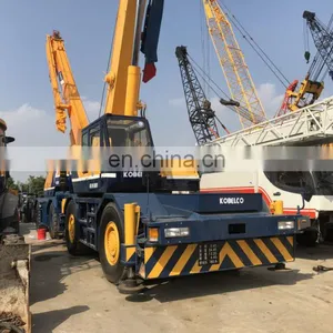 25ton Kobelco Telescopic Boom Truck Hydraulic Mobile Crane Truck Crawler Dump Crane for Sale thumbnail-4