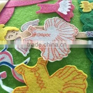 China Supplier Innovative Products Games for Girls Dress up New Intelligent ToyFelt Fabric Arts & Crafts Puzzle Jigsaw thumbnail-6