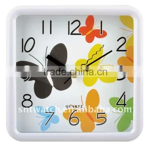 Plastic Material Wall Clock Modern Design thumbnail-1