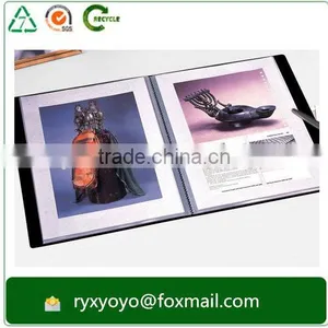 High Quality Factory Multi-pockets Refillable a4 Clear pp Plastic Display Book thumbnail-4