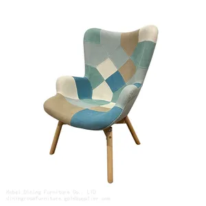 Soft Fabric Sofa Chair With Armrest DS-03 thumbnail-1