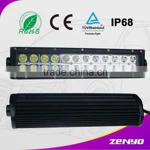 Zenyo Curved/Straight Led Bar Lighting 4X4 Light For Truck With Double Row 13.5" Off Road 72W LED BAR LIGHT thumbnail-1