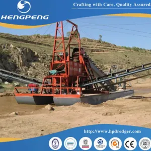Proven Technology China Chain Bucket Gold Mining Dredger for Gold Mining Operations thumbnail-2