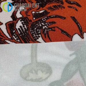 Oekotex Certified Ocean Recycling 100%RPET Recycled Polyester Peach Skin Velvet Fabric for Beach Pants Home Textiles thumbnail-4