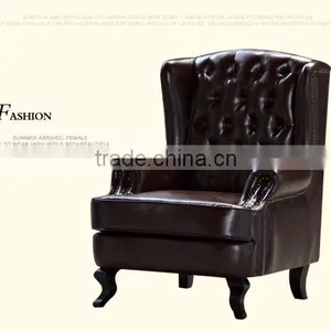 French Style Living Room Wooden Sofa Chair PFS163 thumbnail-3