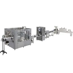 Automatic Pet Plastic Bottle Water Washing Filling Capping Bottling Machine Monoblock Plant Production Line thumbnail-1
