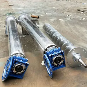 3-meter-long Screw Conveyor, Stainless Steel Powder Chemical Feeding Machine With a Diameter of 219, Powder Speed-adjustable Feeder thumbnail-2