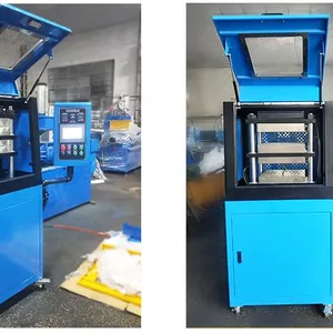 HST-300PT 30ton Lab Hot Press Machine Rubber Plate Vulcanizing Press Testing Test Machine thumbnail-5