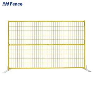 Galvanized Canada Temporary Construction Fence Panels Hot Sale thumbnail-1