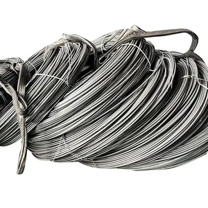Hot Rolled Carbon Welded Q195 Q235 High Carbon Steel Wire Rod SAE1008 ASTM Standard Ungalvanized Spring Wire for Nails Netting thumbnail-1