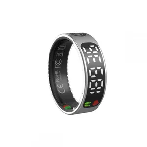 Touch Screen Health Smart Ring NFC Deeply Waterproof Wearable Device Fitness Tracker Smart Ring thumbnail-3