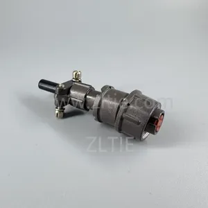 2PM-14 Series 4Pin Female Straight Cable Plug Unshielded – 2РМТ14КПН4Г1В1В 2PM14K4QB2 thumbnail-1
