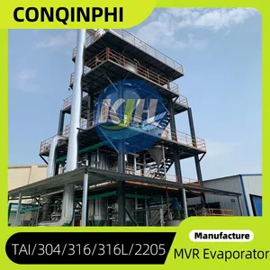 Low Temperature Evaporation and Concentration Equipment for Food Processing Juice Concentration thumbnail-3