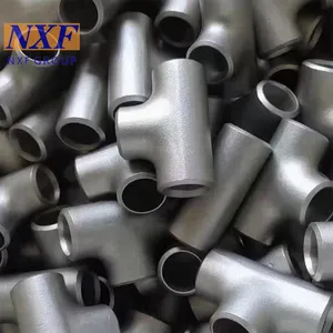 NXF UNS N10276 2.4819/NiMo16Cr15W/C276 OD DN15-1200 Nickel Alloy Butt Welding Straight or Reducing Tee thumbnail-3