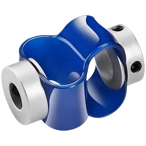 Figure 8 Jaw Coupling Aluminum Alloy 80 Shore A Polyurethane Spider 30mm Outside Diameter thumbnail-4