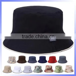 Hat Fashion 2015 Customized Cotton Plain Bucket Hat Wholesale / Custom Bucket Hat Wirh Your Logo Quality Choice thumbnail-1