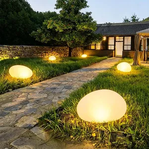 Glow in Dark LED Pool Sphere Ball Multi Color Remote Control Luminous Orb Outdoor Walkway Stepping Light for Christmas Event thumbnail-3