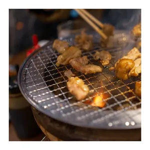 Non Stick Baking Mat Stainless 304 Barbecue Wire Mesh Netting Bbq Grill Net Stainless Steel Bbq Grill Mesh thumbnail-2