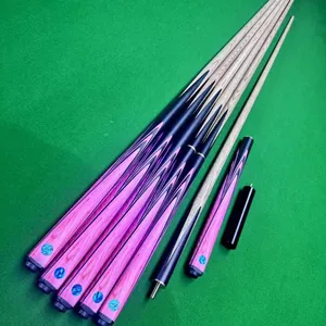 Wholesale of Three-quarter Chinese-style Eight-ball Billiard Cues, American-style Small-tip Public Cues, Manufacturer thumbnail-1