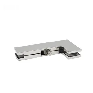 Lockable Stainless Steel Patch Fitting for Glass Doors thumbnail-3