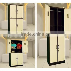 Factory Direct Price Half Height 4 Door Steel Material Office Use Locker thumbnail-4