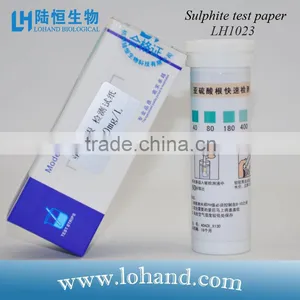 Sulphite Indicator Test Strips thumbnail-1