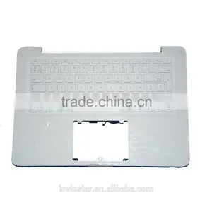 BRAND NEW PC Cover A1342 Top Case French Design With Keyboard for Macbook 13" thumbnail-1