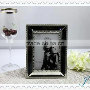 Best Sale Sliver Plated Mirror Photo Picture Frame With High Quality thumbnail-2
