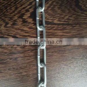 5mm Iron Hot Dipped Galvanized Long Marine Link Chain thumbnail-5