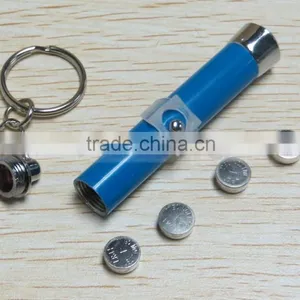LR41 Button Battery Aluminum Gift Keychain Light thumbnail-5