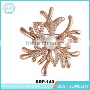 Newest Style Popular Zinc Alloy Fashion Jewelry Brooches Wholesale For Weddings Decoration thumbnail-2