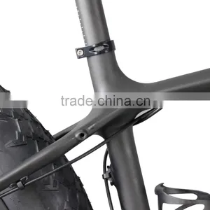 Carbon Fat Sand Snow Bike Complete Fatbike UD Matt With Fat Fork 150mm thumbnail-4