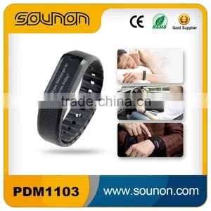 2015 Digital Fitness Smart Bracelet Bluetooth, Silicone Wristband Pedometer,Sedentary Reminding Smart Bracelet Watch thumbnail-1