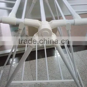 Balcony Steel Wing Shape Laundry Foldable Dryer For Baby Clothes thumbnail-4