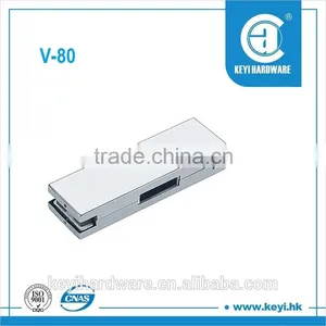 Stainless Steel Glass Door Patch Fitting/glass Door Clamp in China(V-80) thumbnail-1
