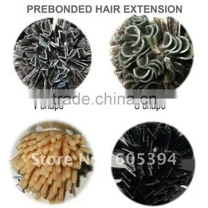 2016 the New Factory Price Prebonded Keratin Nail Tip/I Tip Hair,Brazilian Human Hair thumbnail-5