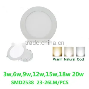 CE ROHS Approved Round 3w 4w 6w 9w 12w 15w 18w 20w Thin Led Panel Light Price,led Panel Lighting thumbnail-5