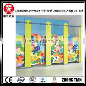 Kids Toilet Partition Board Hpl High Pressure Laminate Board Fireproof Board Compact Laminate Board thumbnail-6